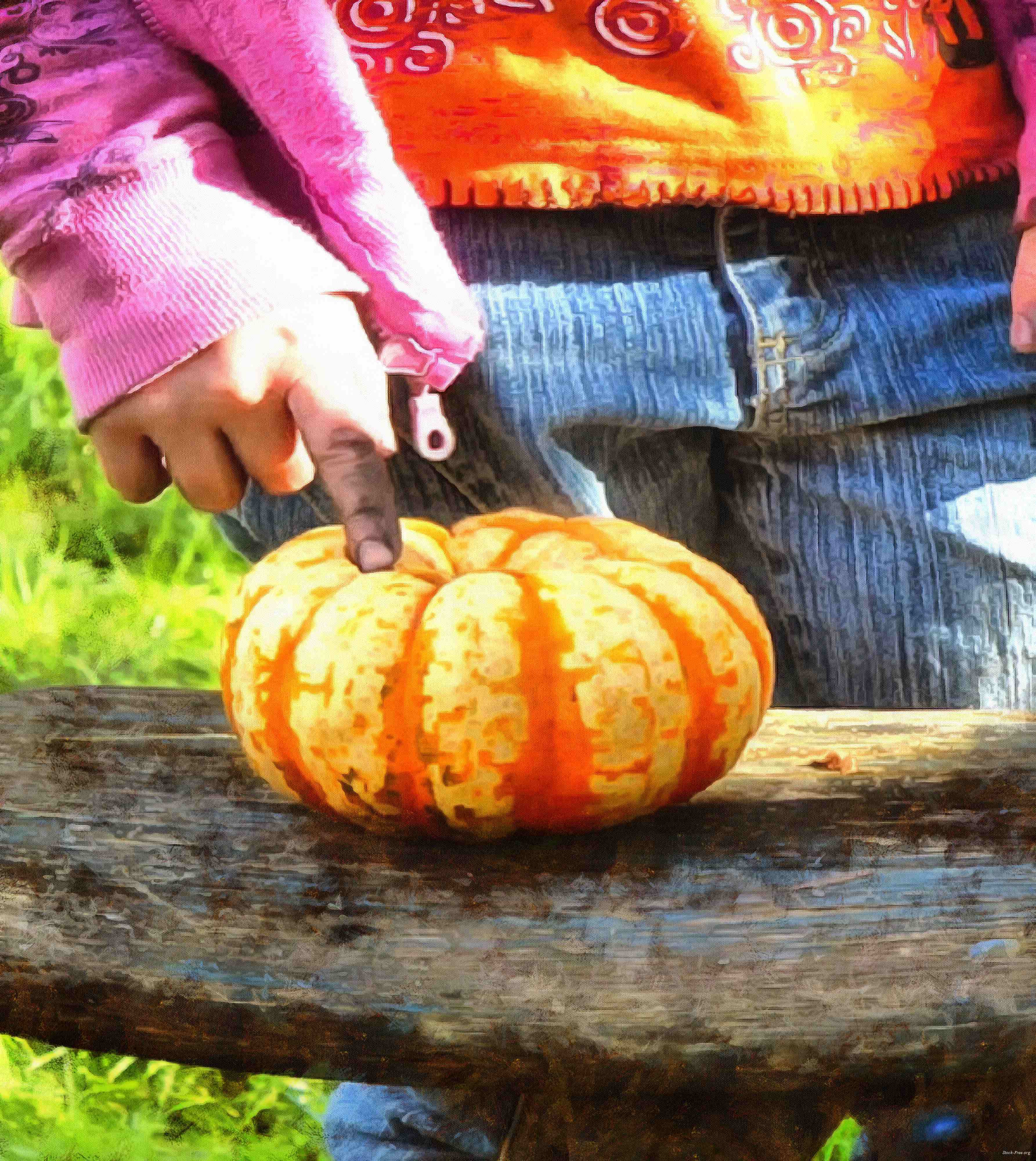 girl, kids, pumpkin, holiday, flame, candle, smile, candle, horror - halloween, holiday, free images, public domain images, free stock images, download images, free pictures<br>