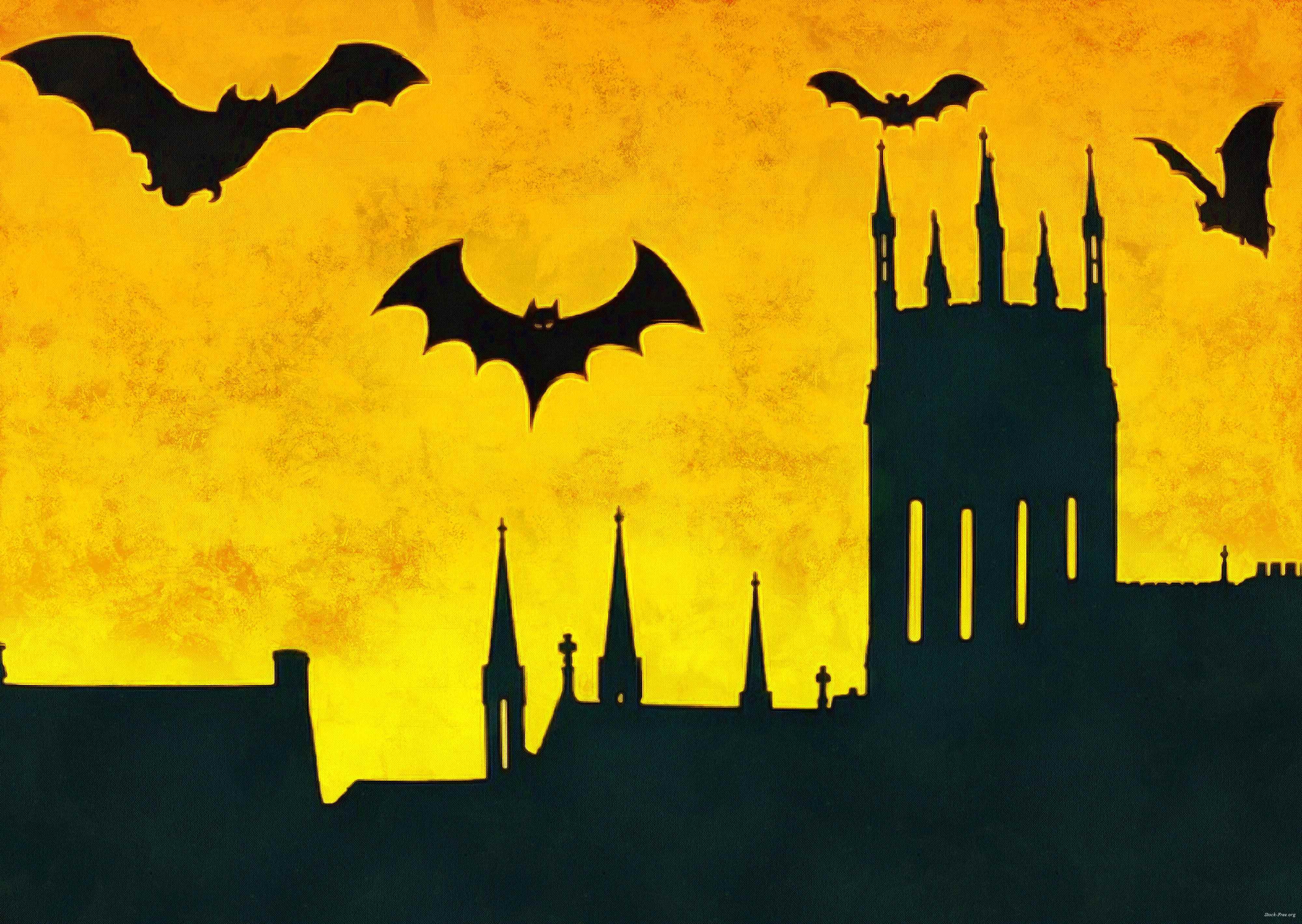 bat, bats, vampire, halloween, night, scary, dusk, flight, -  stock free photos, public domain images, download free images, free stock images, public domain 