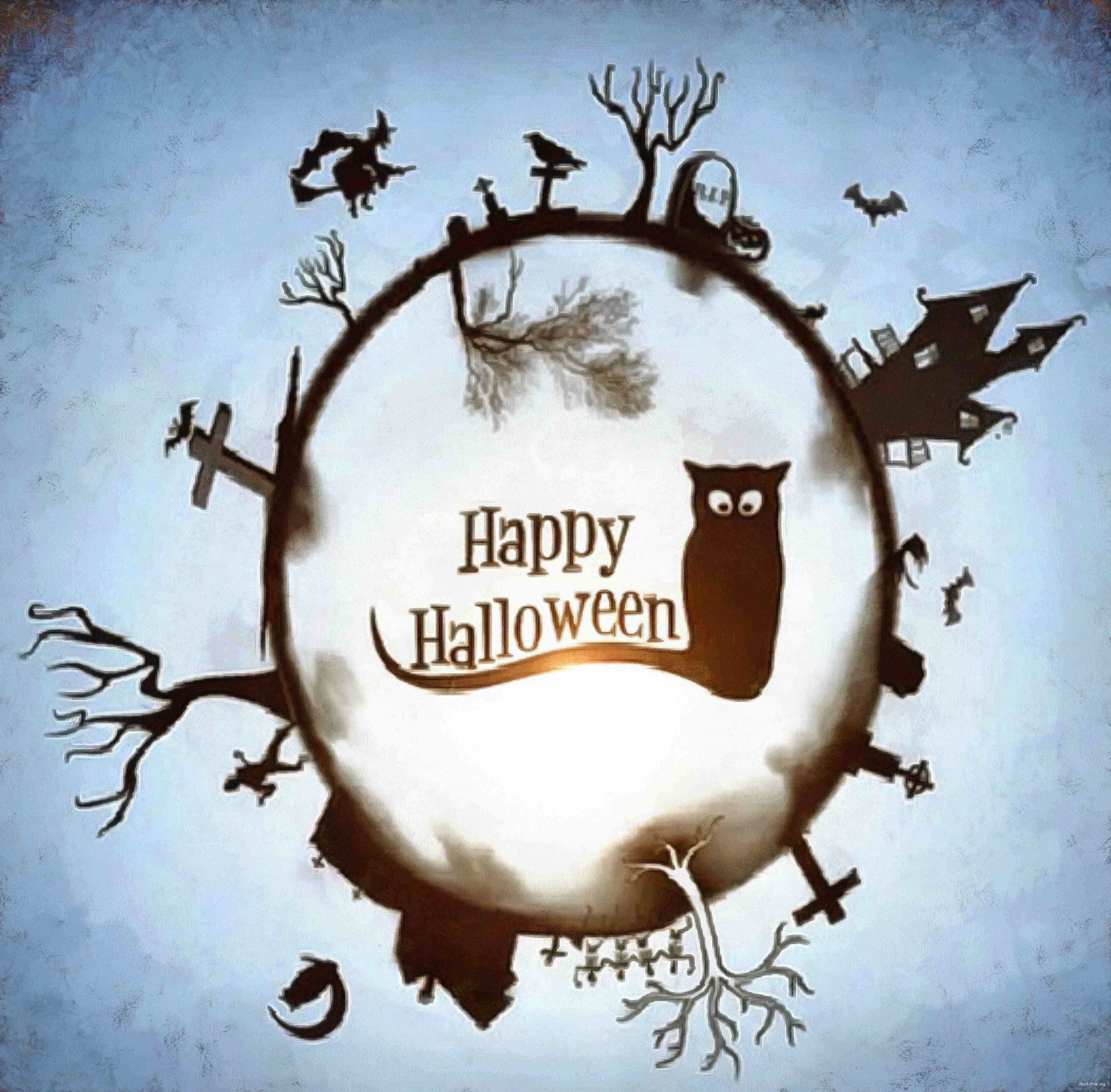 halloween, holiday, moon, happy halloveen, castle, spooky - halloween, free stock photos, public domain images, stock free images, download for free