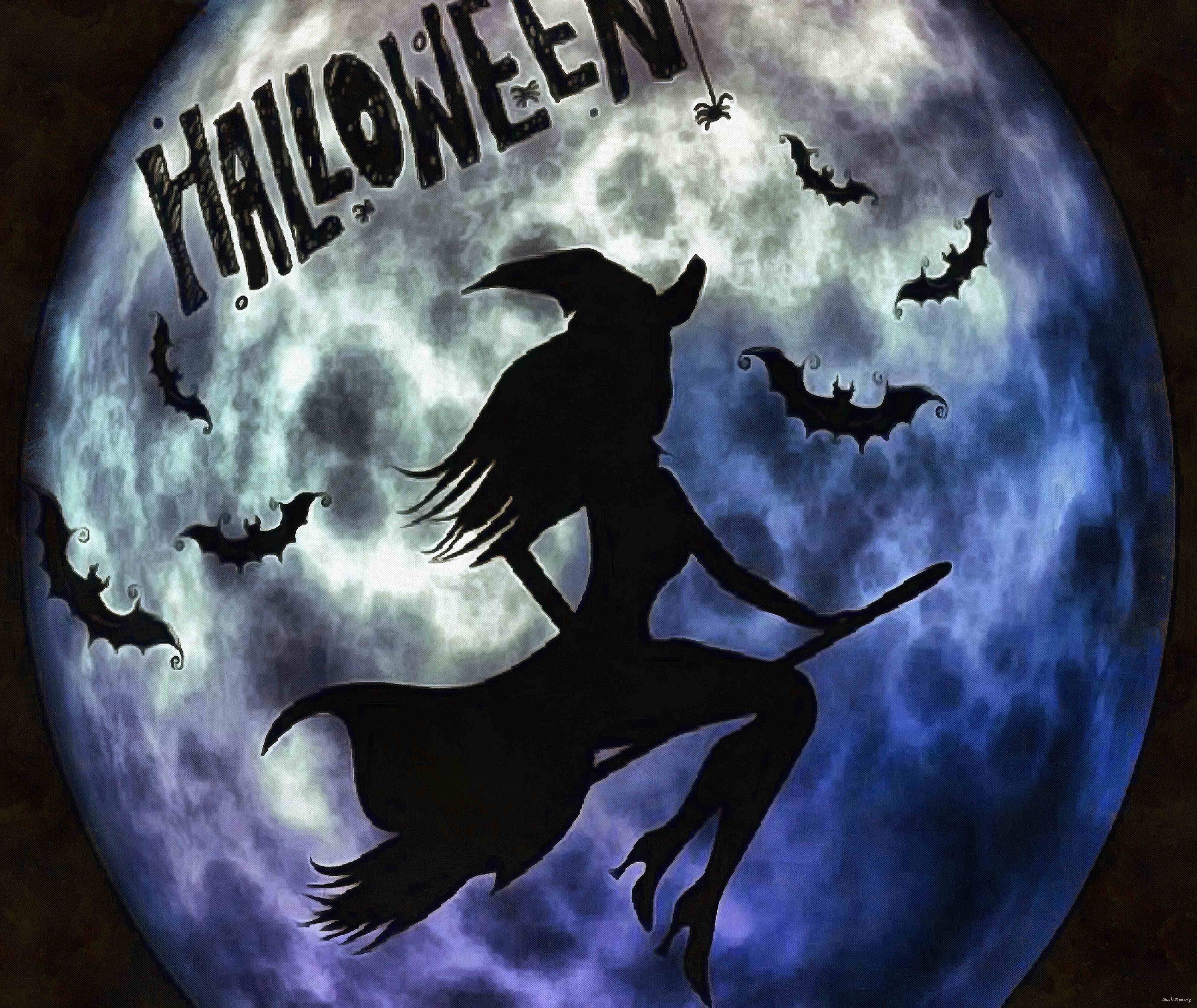 halloween, holiday, moon, happy halloveen, castle, spooky - halloween, free stock photos, public domain images, stock free images, download for free