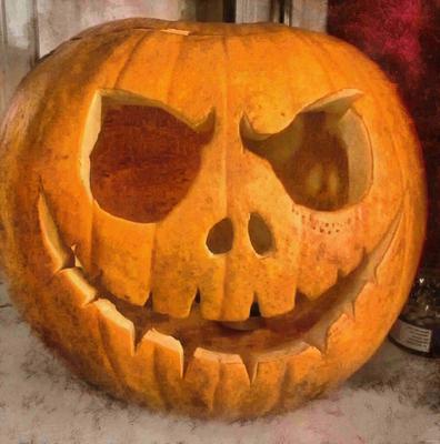 carved pumpkin, halloween, horror, skary, all Saints Day, celebration ...