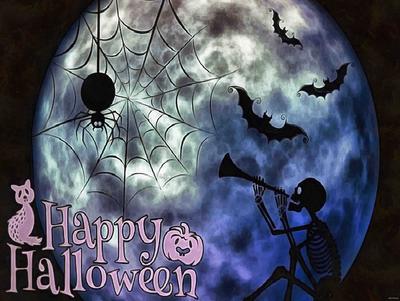 halloween, holiday, moon, happy halloveen, castle, spooky - halloween, free stock photos, public domain images, stock free images, download for free 