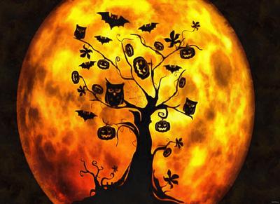 halloween, holiday, moon, happy halloveen, castle, spooky - halloween, free stock photos, public domain images, stock free images, download for free 